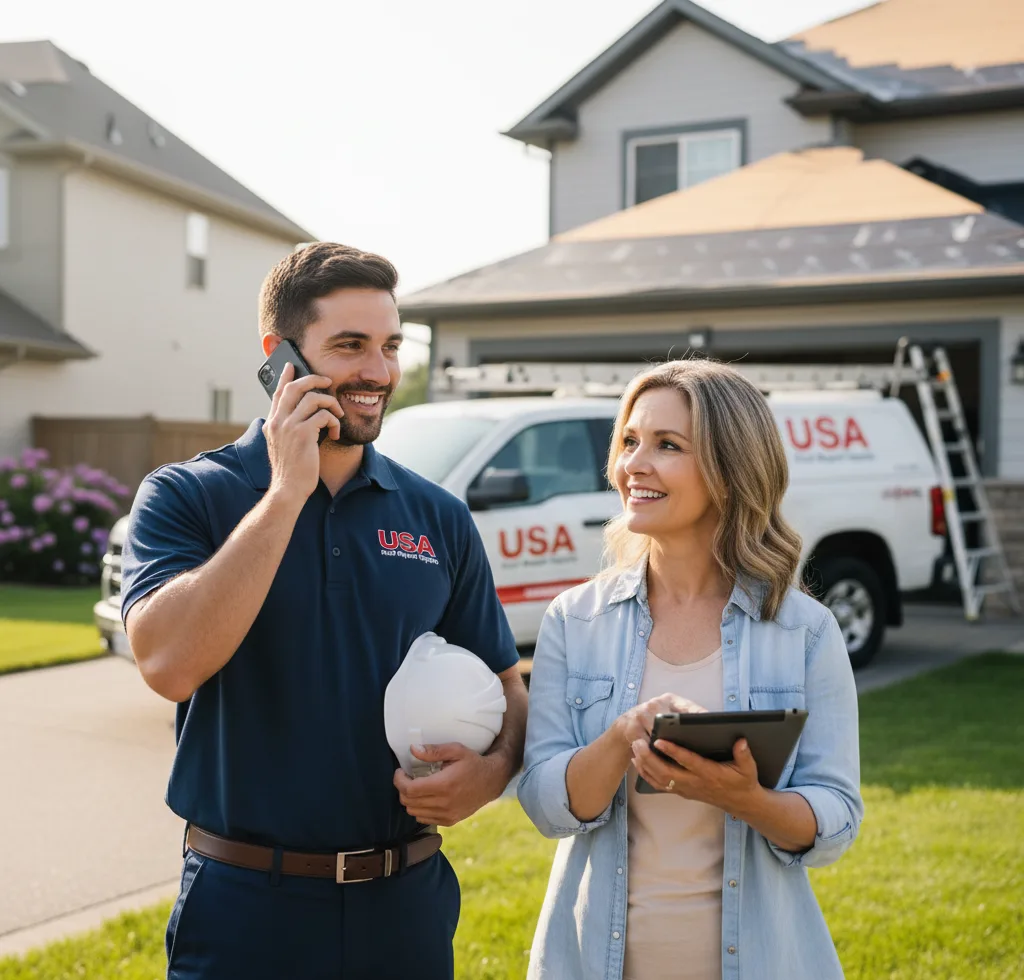 USA Roof Repair Experts customer support in Mecca